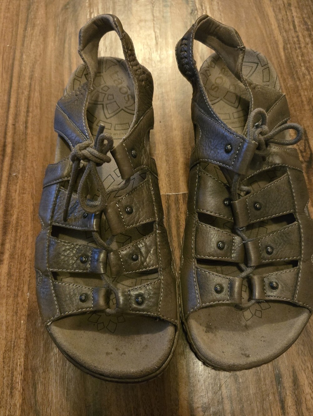 Taos Gladiator Gilbert Sandals, Size 9